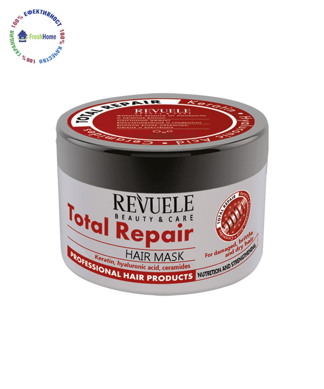 Revuele Total Repair Маска за коса цялостно възстановяване 500 мл.