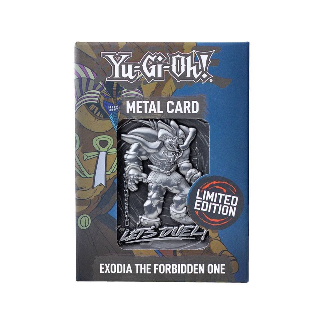 Yu-Gi-Oh! Exodia The Forbidden One Limited Edition метална карта