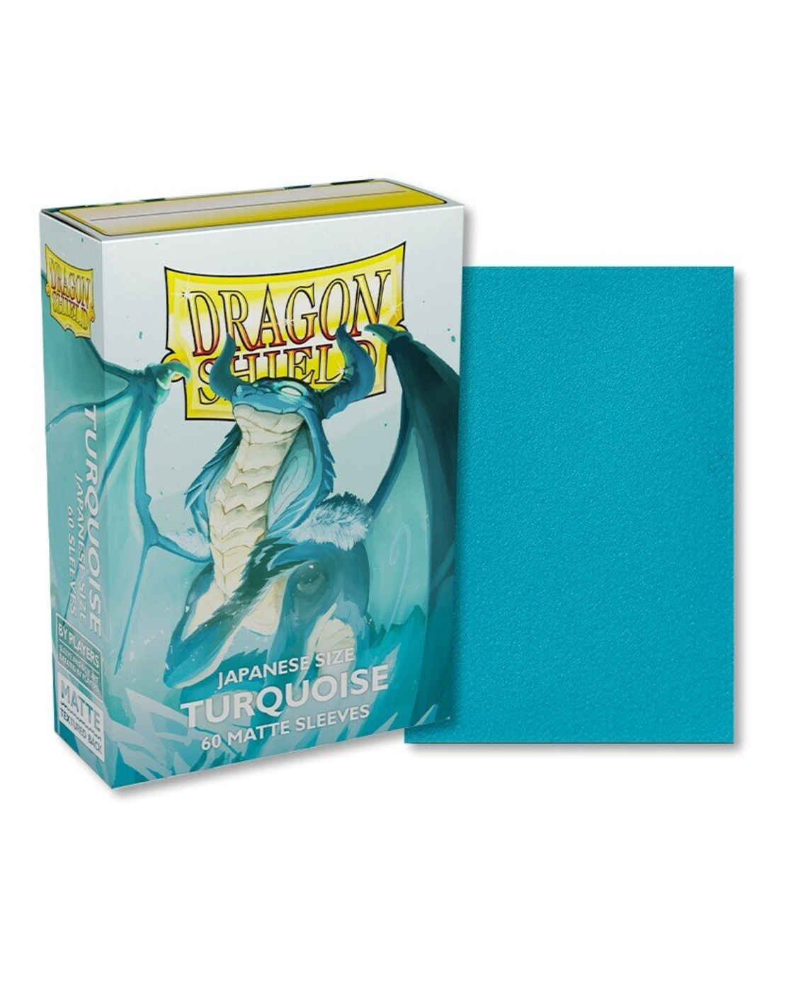 Dragon Shield матови малки протектори за карти ( Turquoise)
