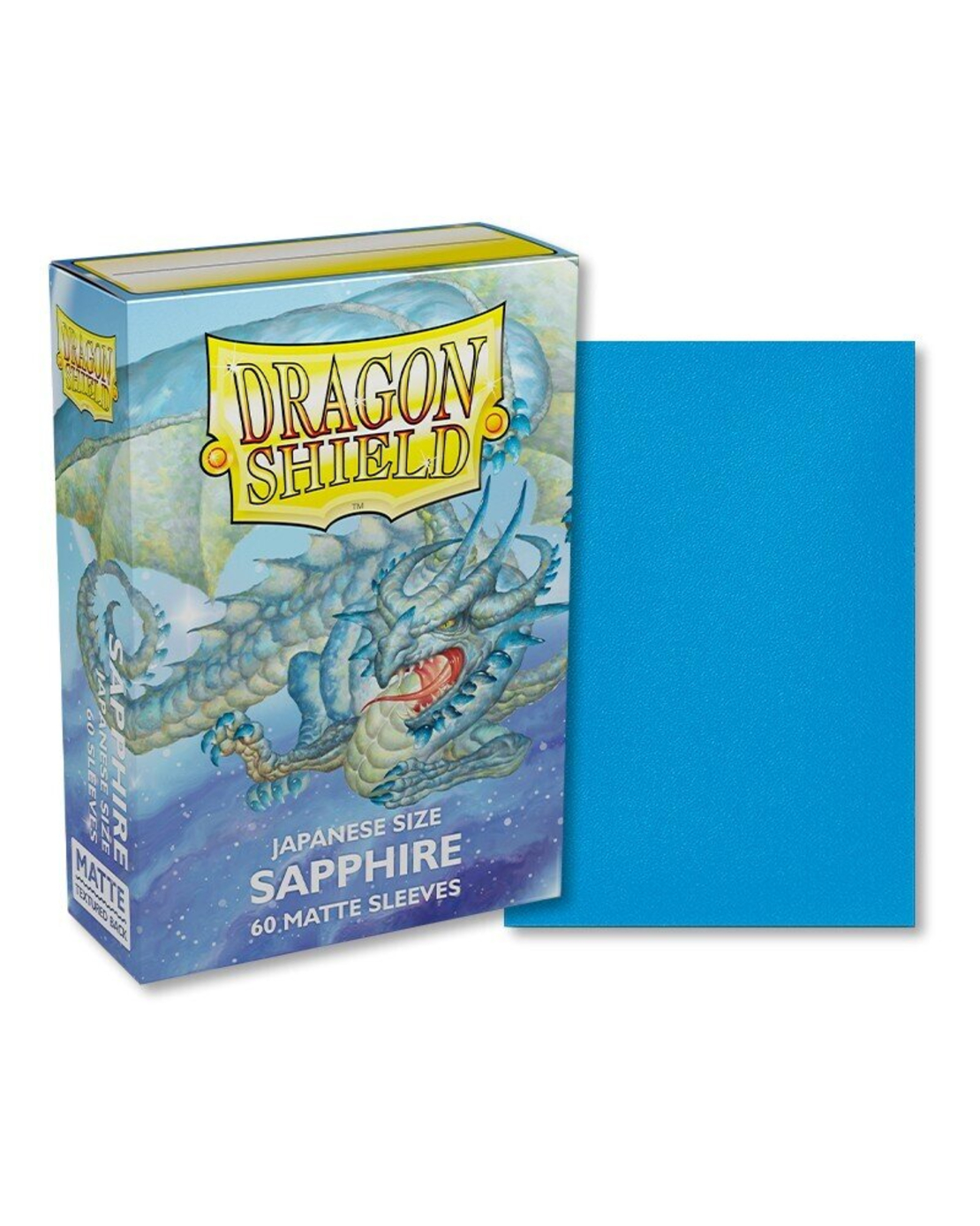 Dragon Shield матови малки протектори за карти (sapphire)