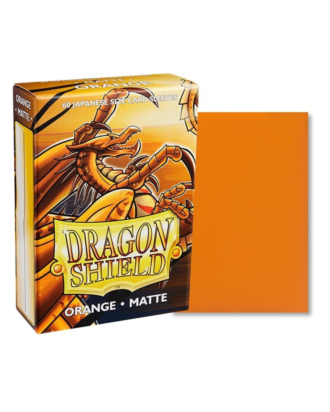 Dragon Shield матови малки протектори за карти (orange)