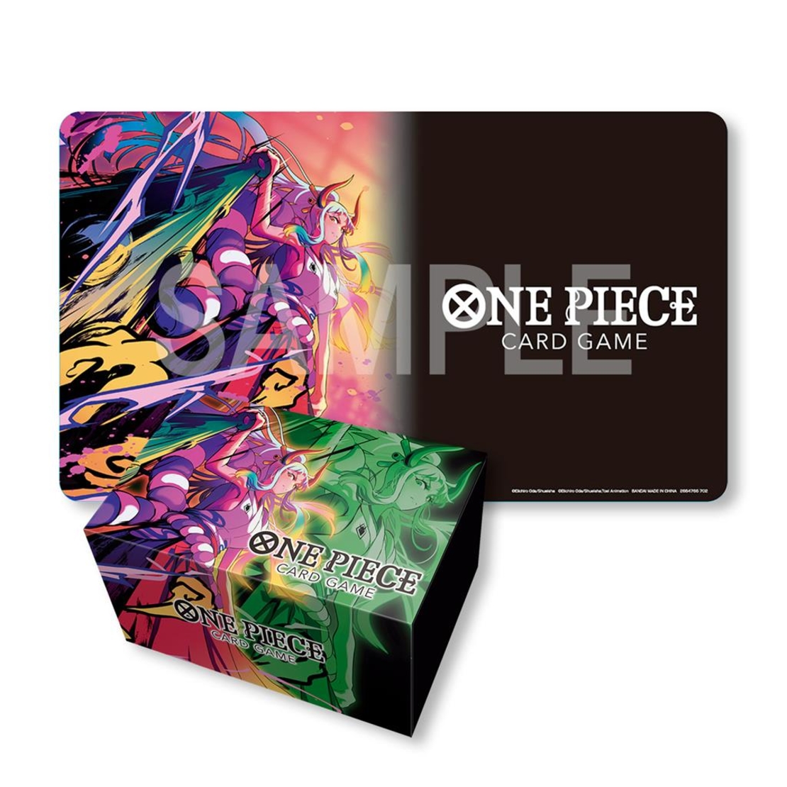 One Piece Card Game Yamato подложка за игра и кутия за съхранение