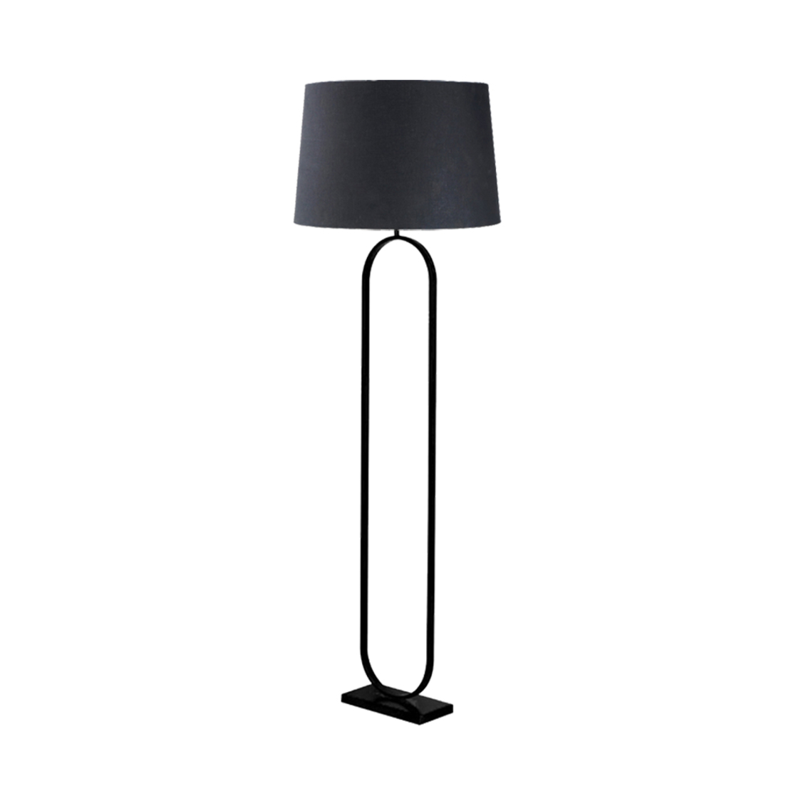NEW ITEM 10 LAMP FLOOR IRON BLACK MATTE BLACK CE I