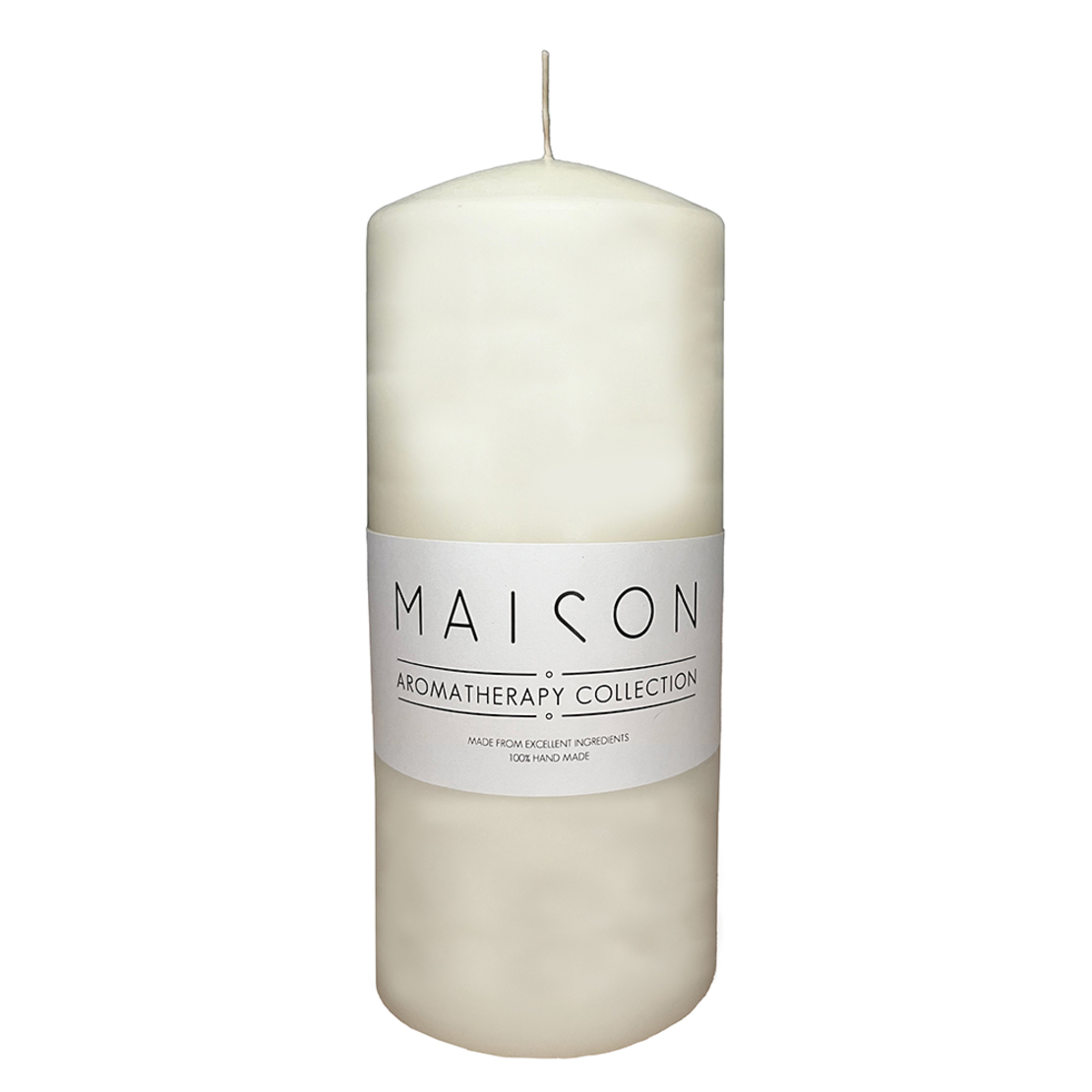 VANILLA C CANDLE SCENTED CANDLE CREAM D7xH18cm GR