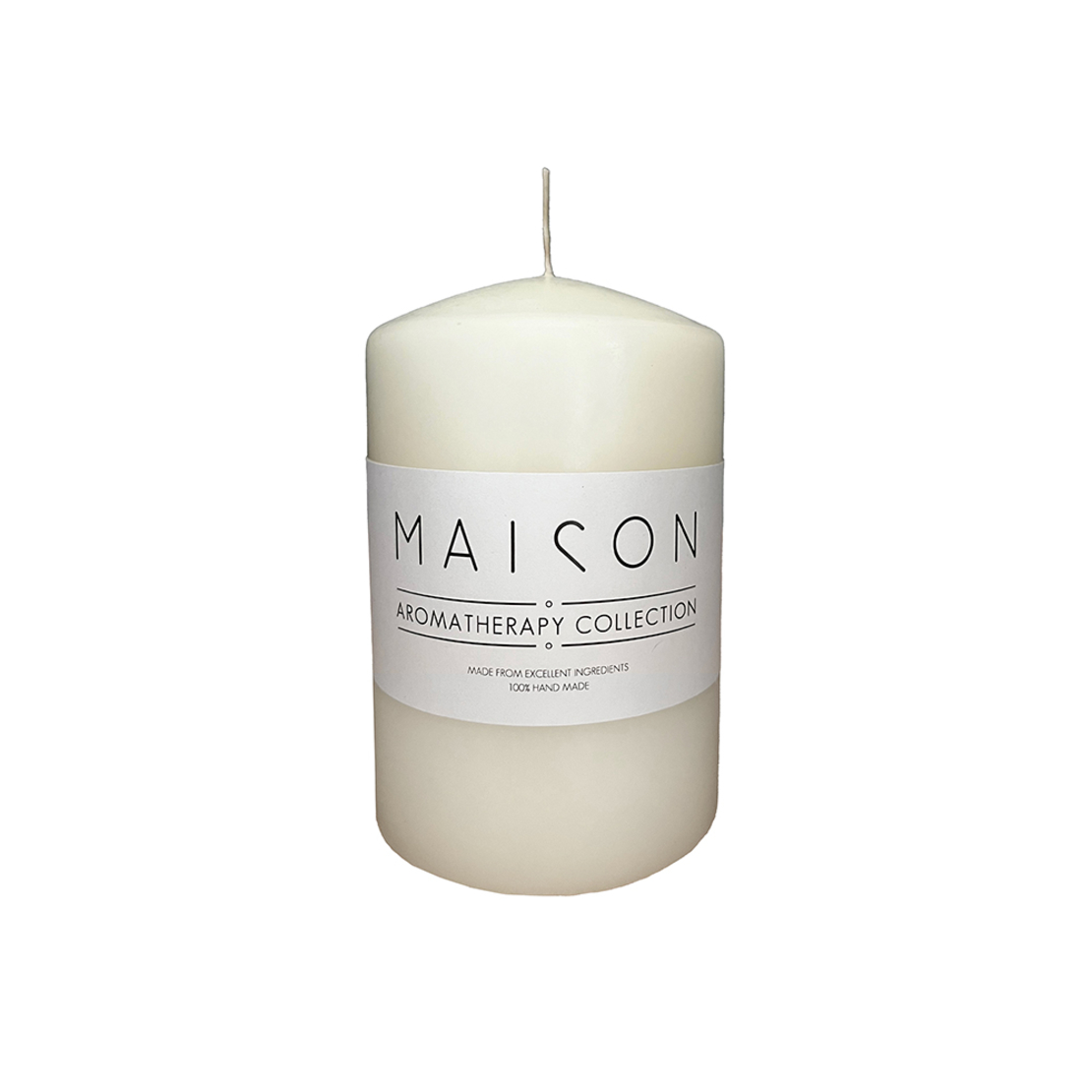 VANILLA A CANDLE SCENTED CANDLE CREAM D7xH10cm GR