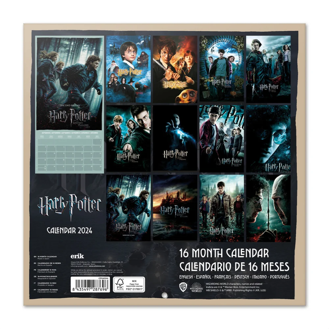 Harry Potter Календар 2024