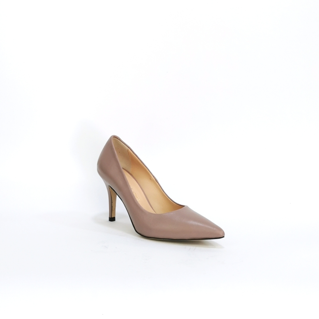 Дамски елегантни обувки /естествена кожа/73157/визон
