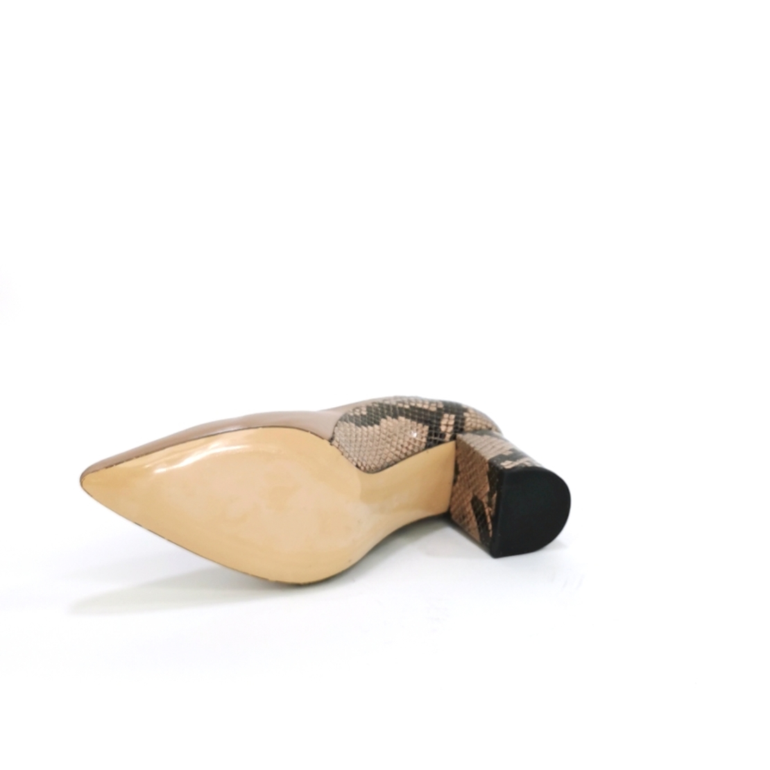 Женские элегантные туфли из натуральной кожи цвета норки/73247