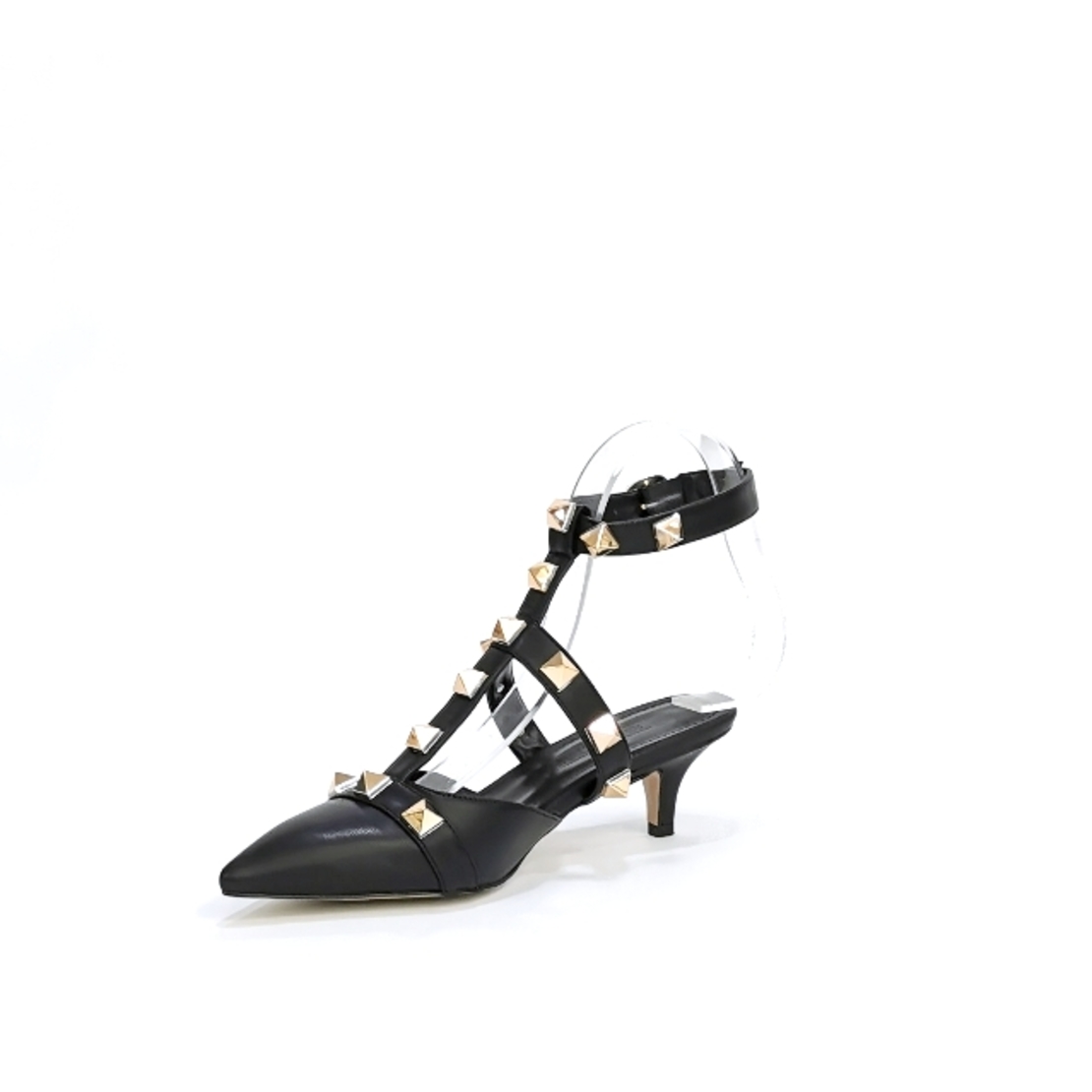 Дамски елегантни обувки /еко кожа / 7582/черно
