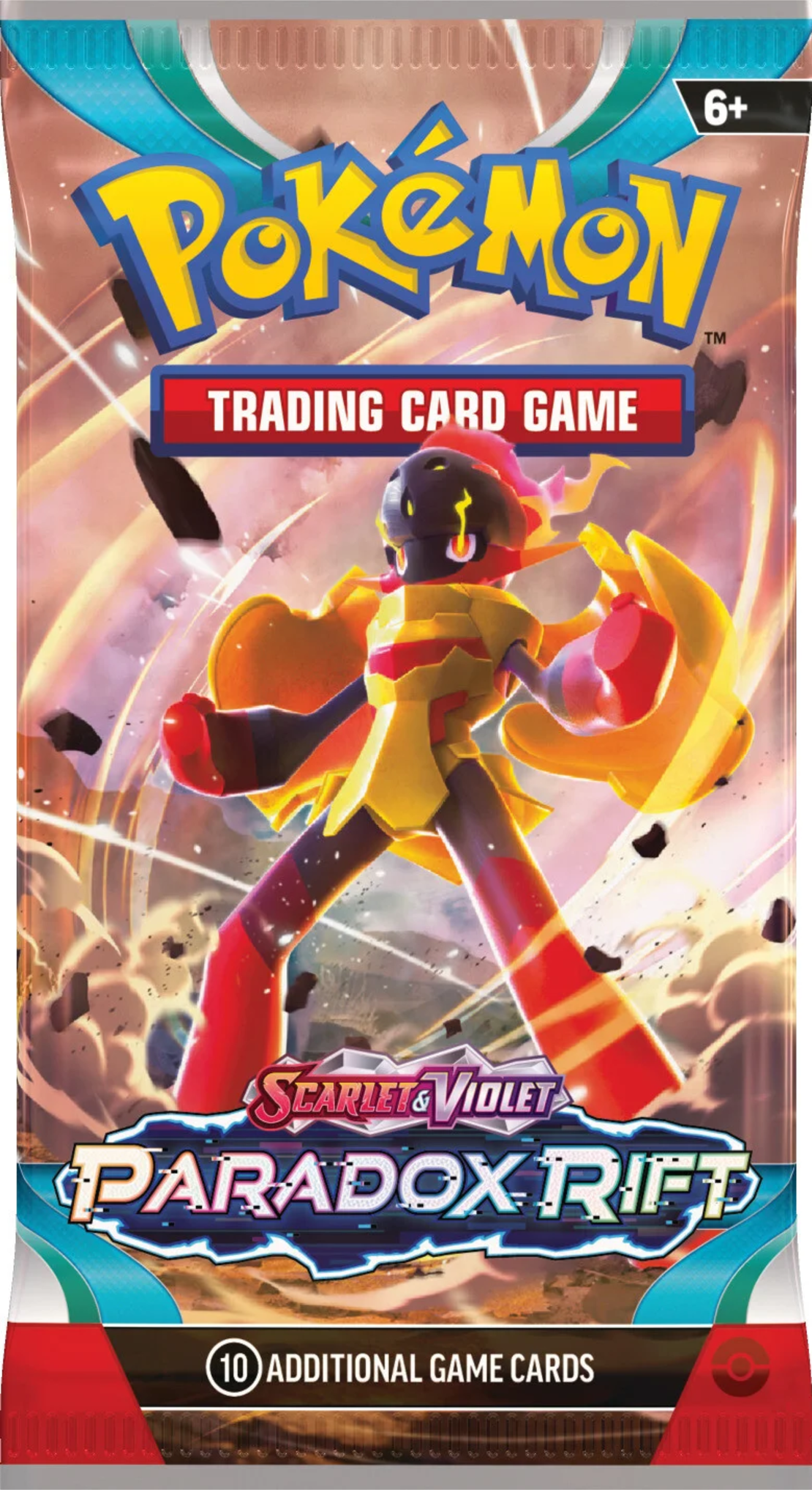 Pokémon TCG: Scarlet & Violet 4 - Paradox Rift Бустер (10 карти)
