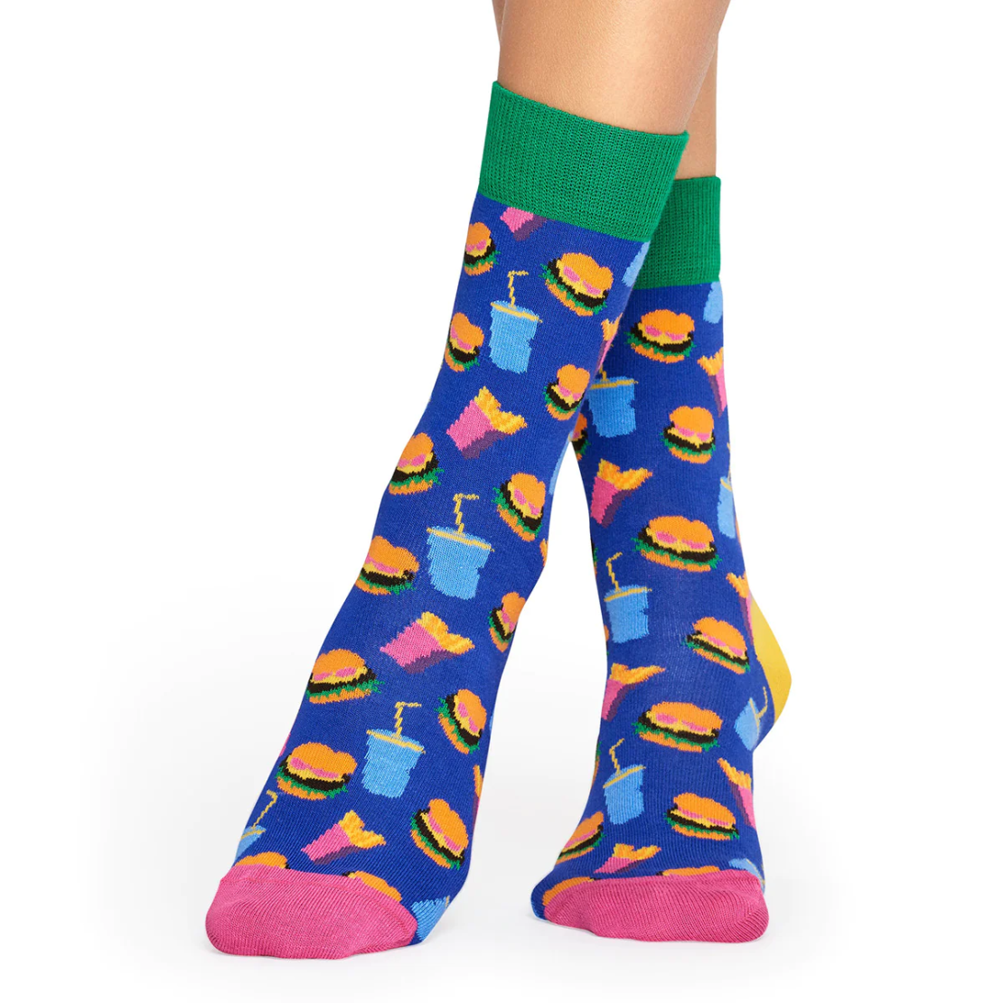 Мъжки чорапи Happy Socks Hamburger Socks 