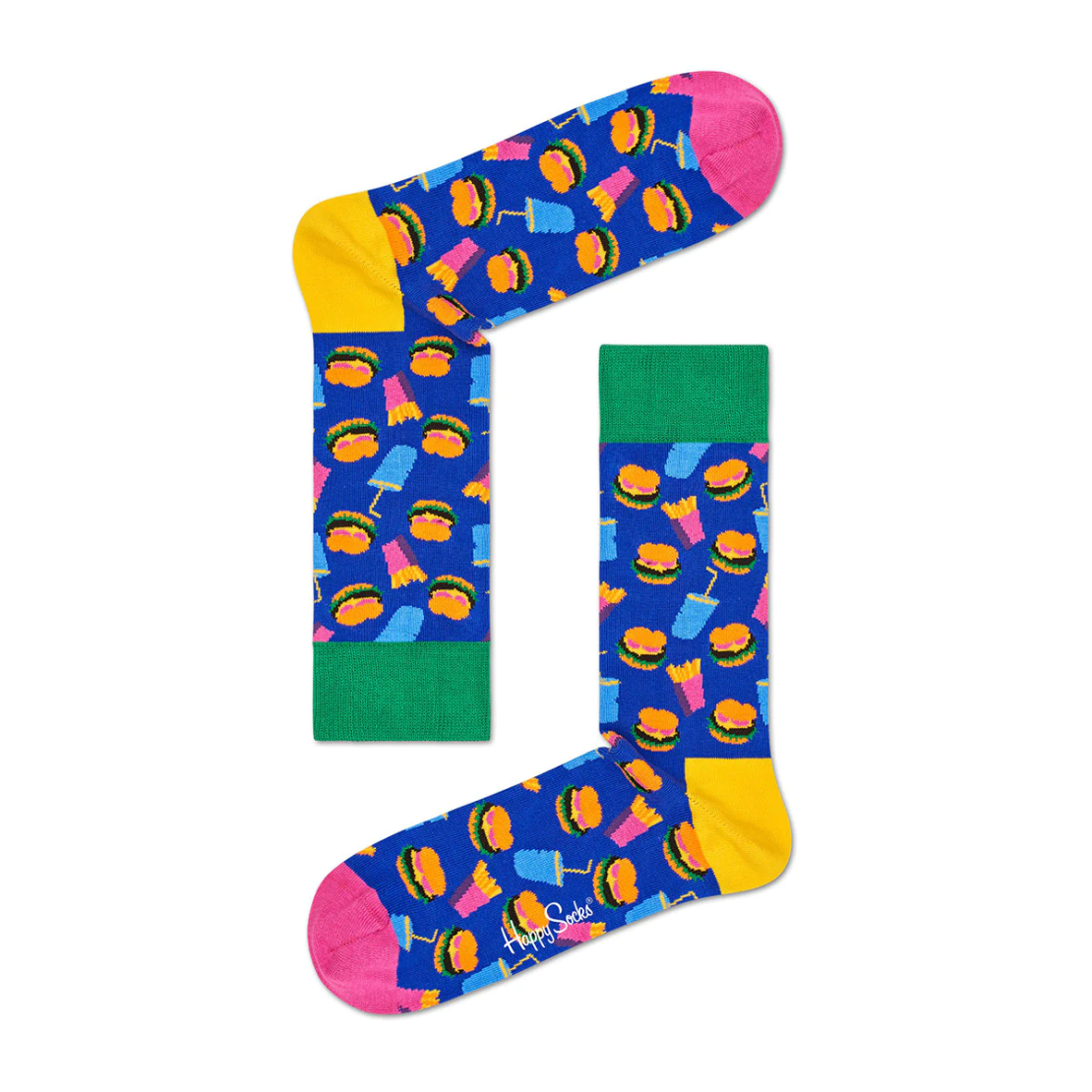 Мъжки чорапи Happy Socks Hamburger Socks 