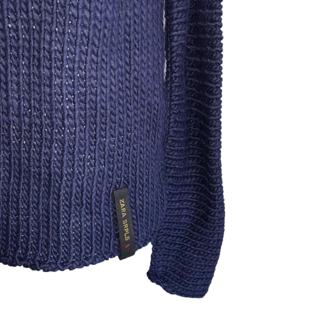 Дамски пуловер с висока яка Zara SRPLS Turtleneck Wool Alpaca Sweater