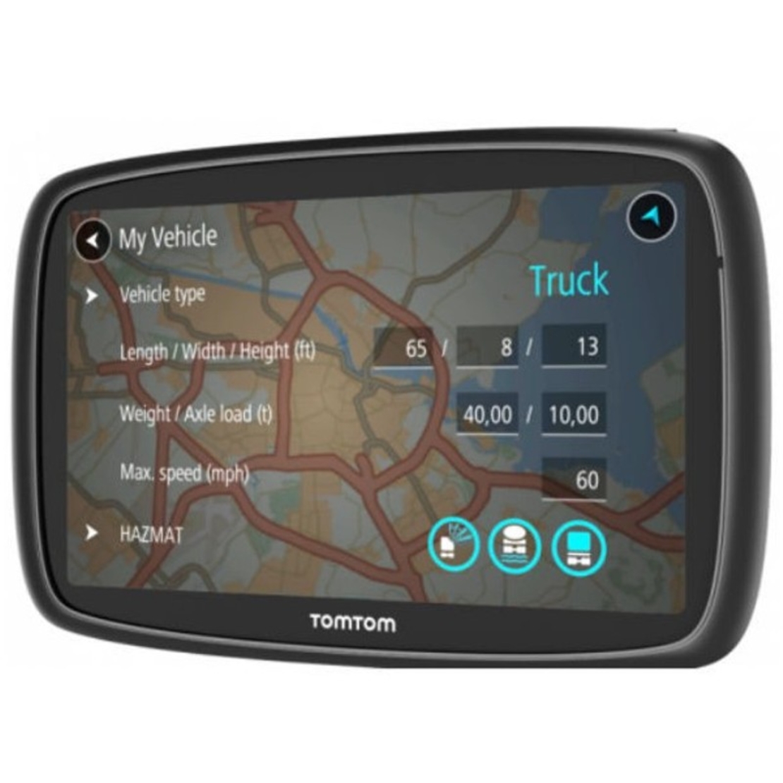 GPS Навигация за Камион TomTom GO Professional 520, 5 инча, Доживотно обновяване, Трафик