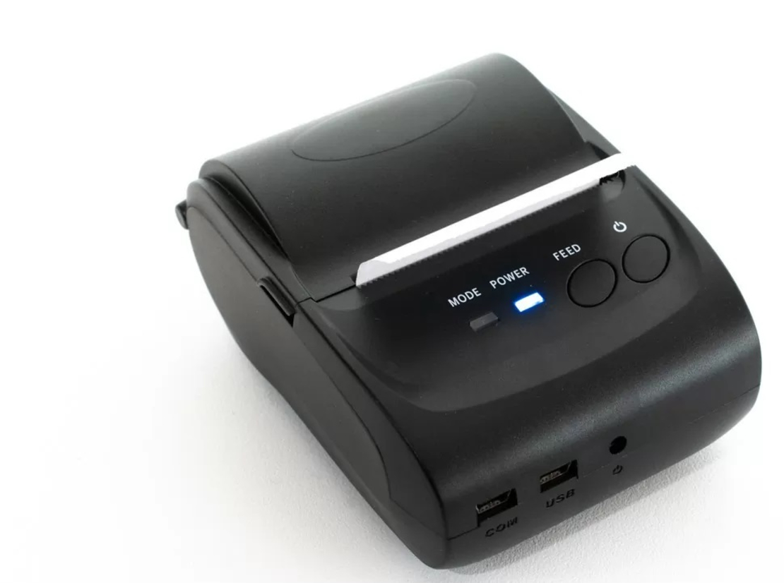 Мобилен bluetooth термо принтер MINI THERMAL ZJ-5802LD