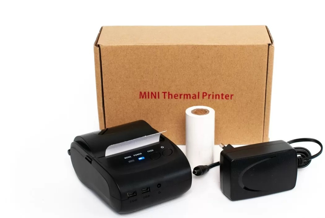 Мобилен bluetooth термо принтер MINI THERMAL ZJ-5802LD
