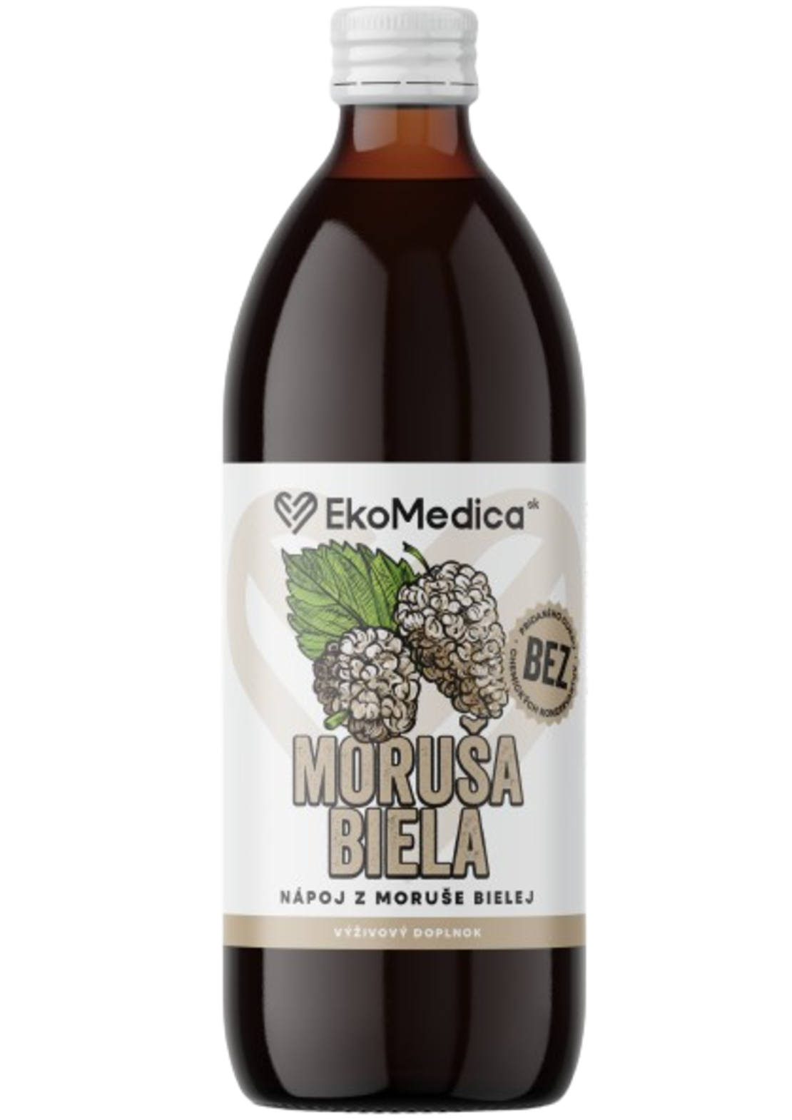 БЯЛА ЧЕРНИЦА (Morus alba) -100%Течна хранителна добавка 500 мл