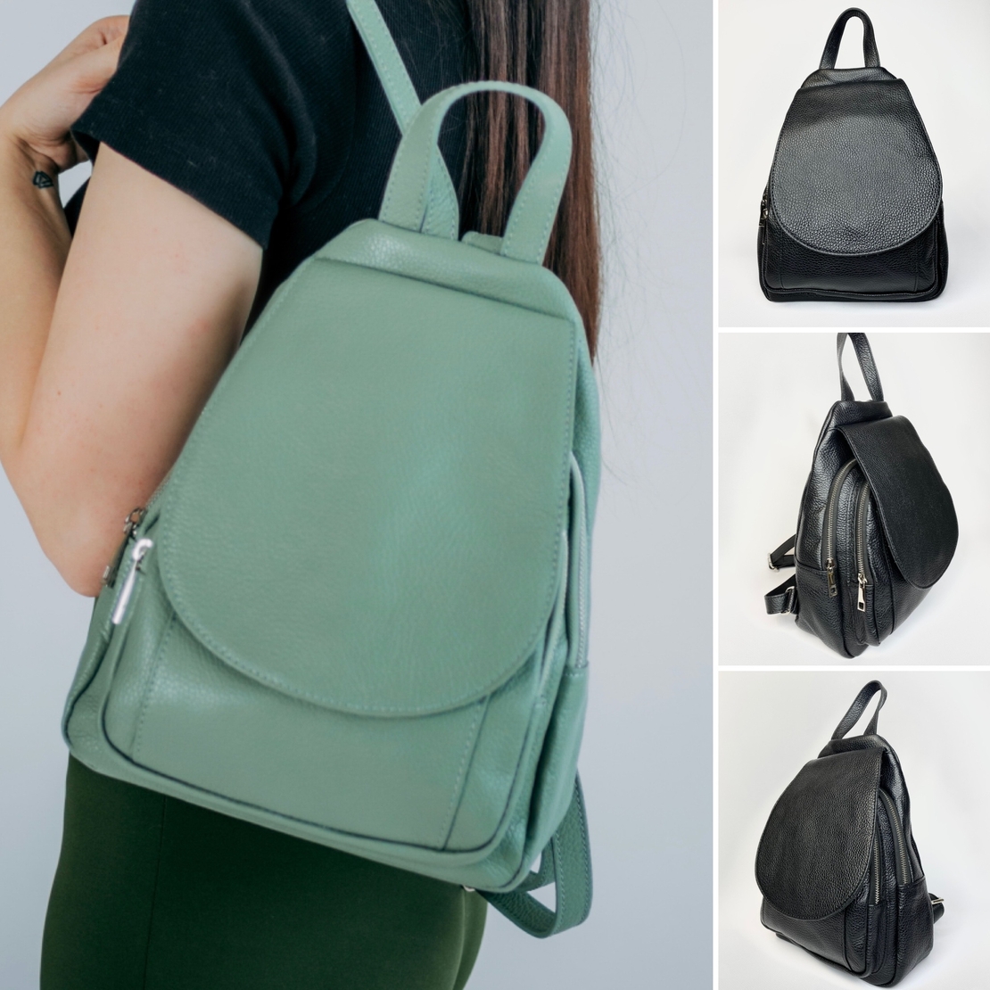 Zaino donna vera pelle on sale