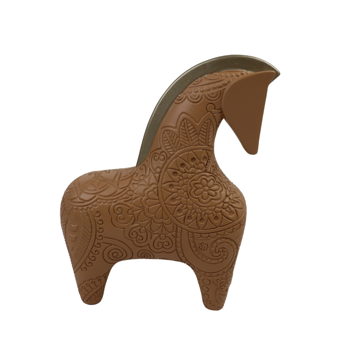 GRAZER DECO HORSE POLYRESIN TERRACOTTA 15,5x6,5xH1