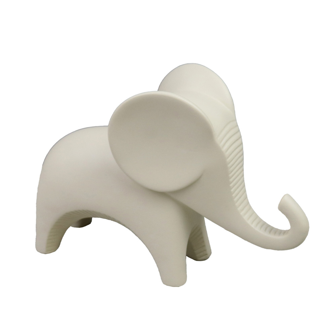 INGOR DECO ELEPHANT POLYRESIN WHITE 21x7,5xH15cm P