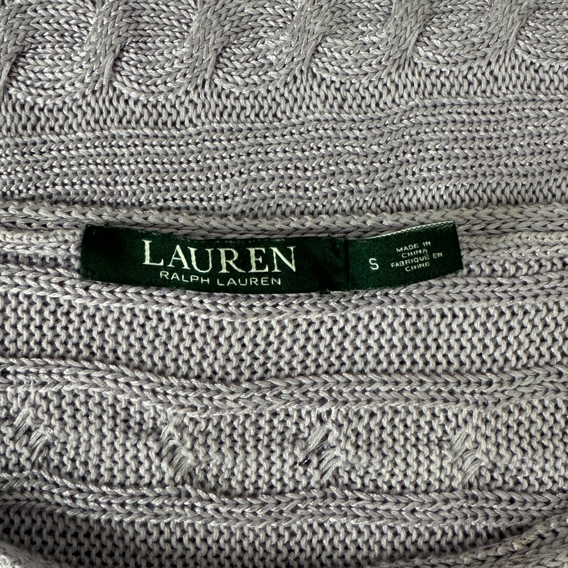 Дамски плетен пуловер Lauren Ralph Lauren cotton sweater