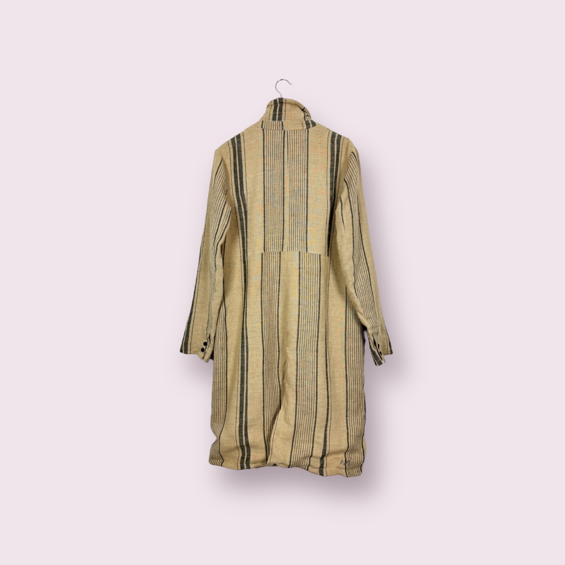 Дамско палто ALEKSANDR MANAMIS striped linen coat