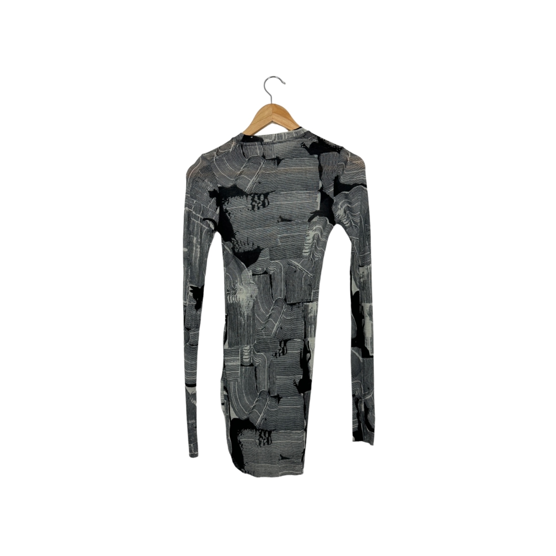 Дамска блуза H&M Studio AW19 Merino Wool Print Blouse Tunic