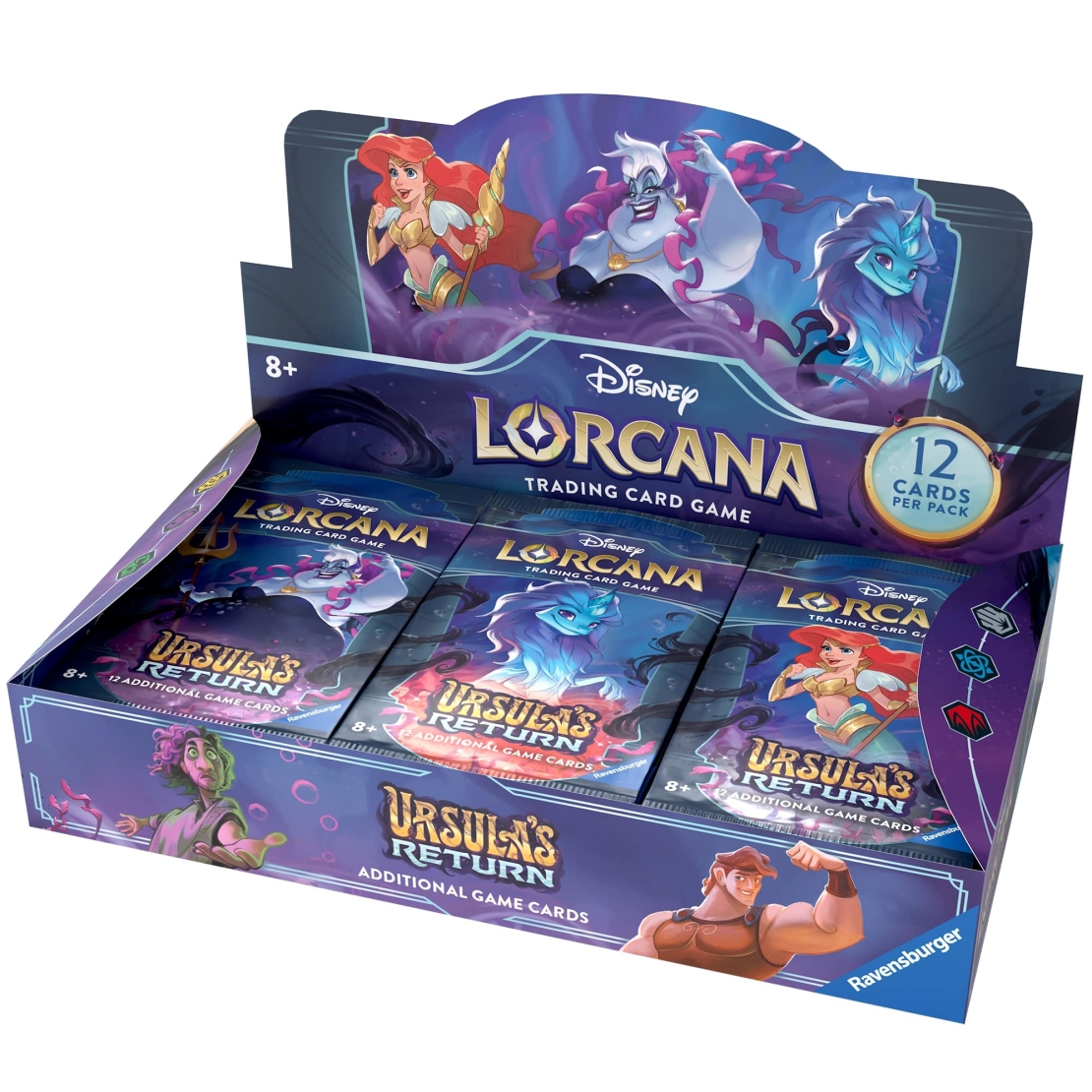 PRE-ORDER: Disney Lorcana TCG: Ursula's Return бустер кутия (24 бустера)