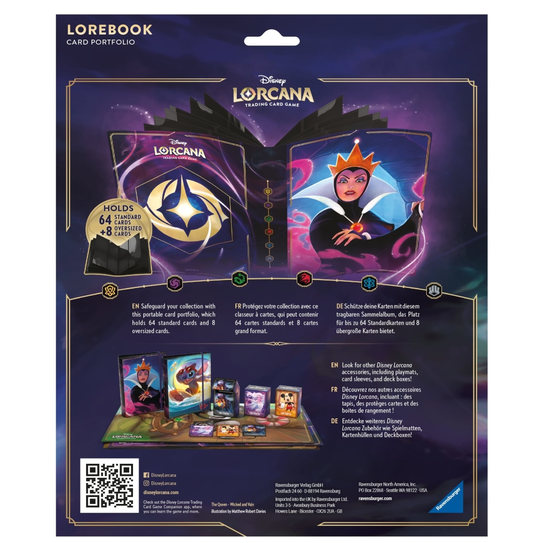 Disney Lorcana - Evil Queen папка за карти