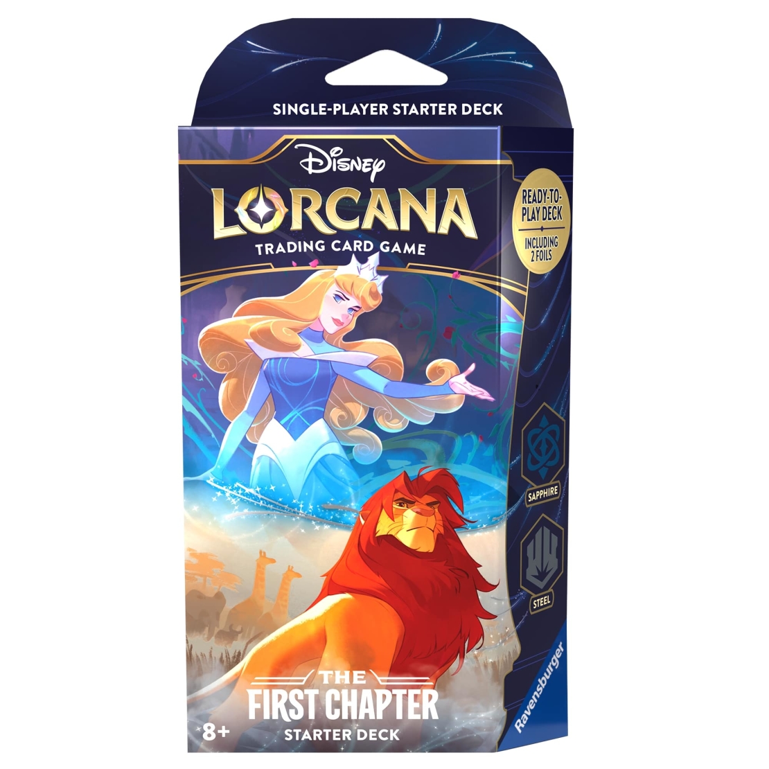 Disney Lorcana TCG: Стартово тесте за игра - The First Chapter Aurora & Simba