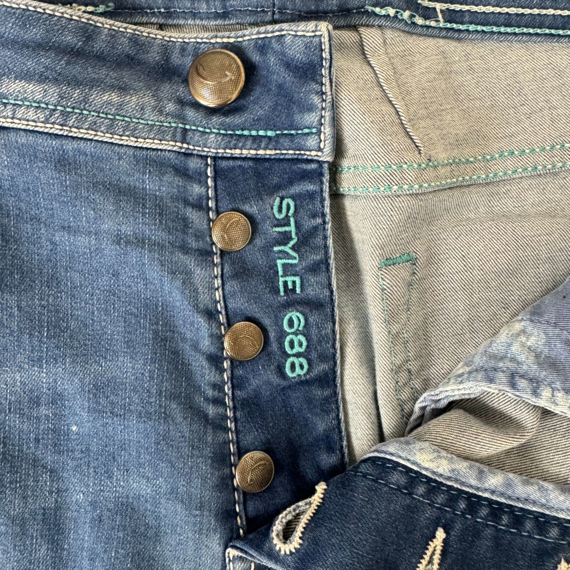 Мъжки дънки Jacob Cohen 688 Stretch Denim Jeans