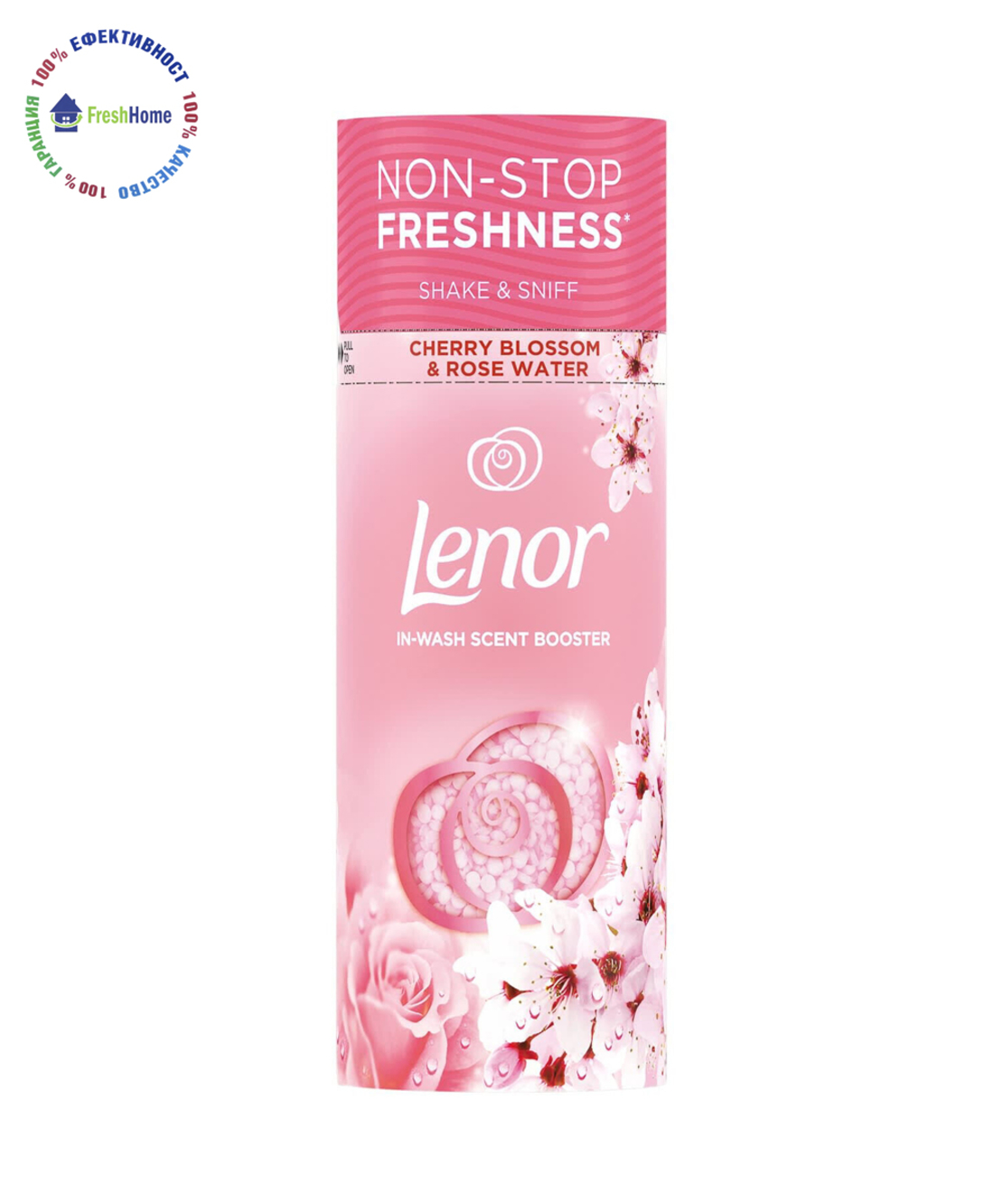 Lenor Cherry Blossom & Rose Water In-Wash Scent Booster 175 g. парфюмни перли за пране