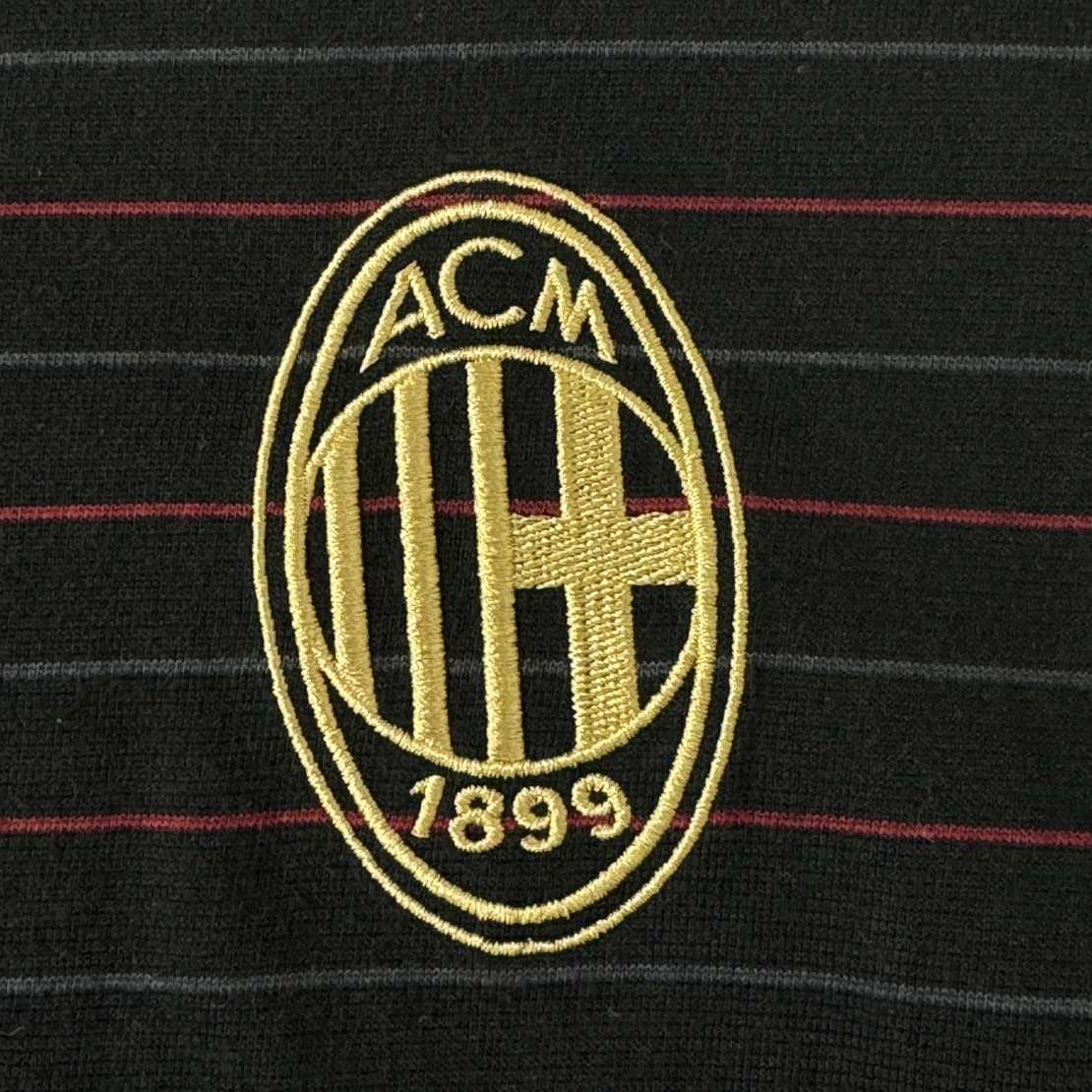 Мъжка тениска Adidas AC Milan striped t-shirt