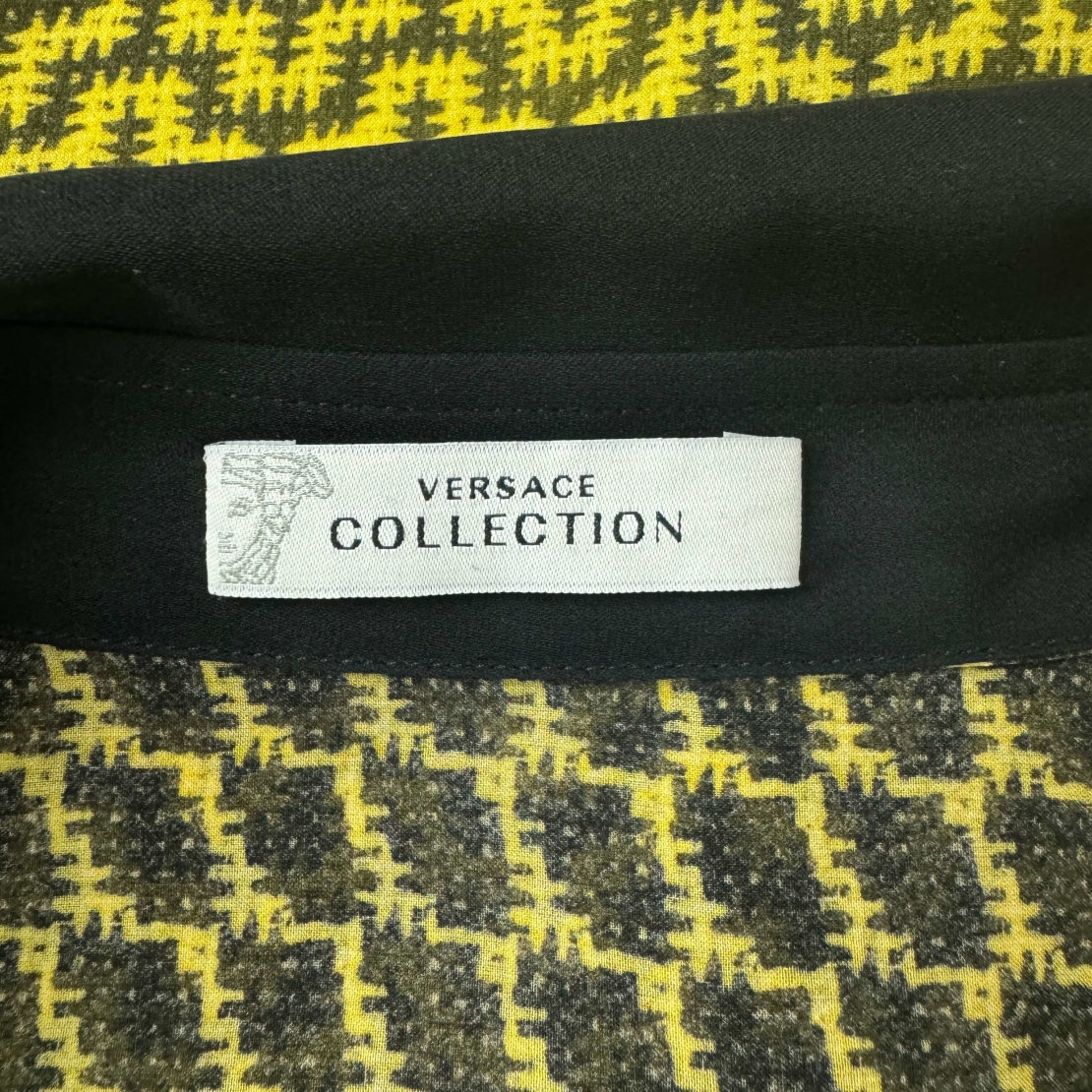 Дамска копринена риза Versace Collection Silk Print Shirt