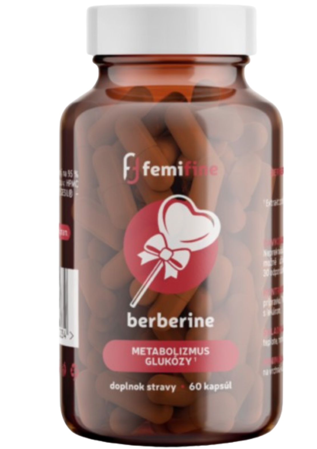 Берберин — хранителна добавка на капсули ( Berberis aristata)