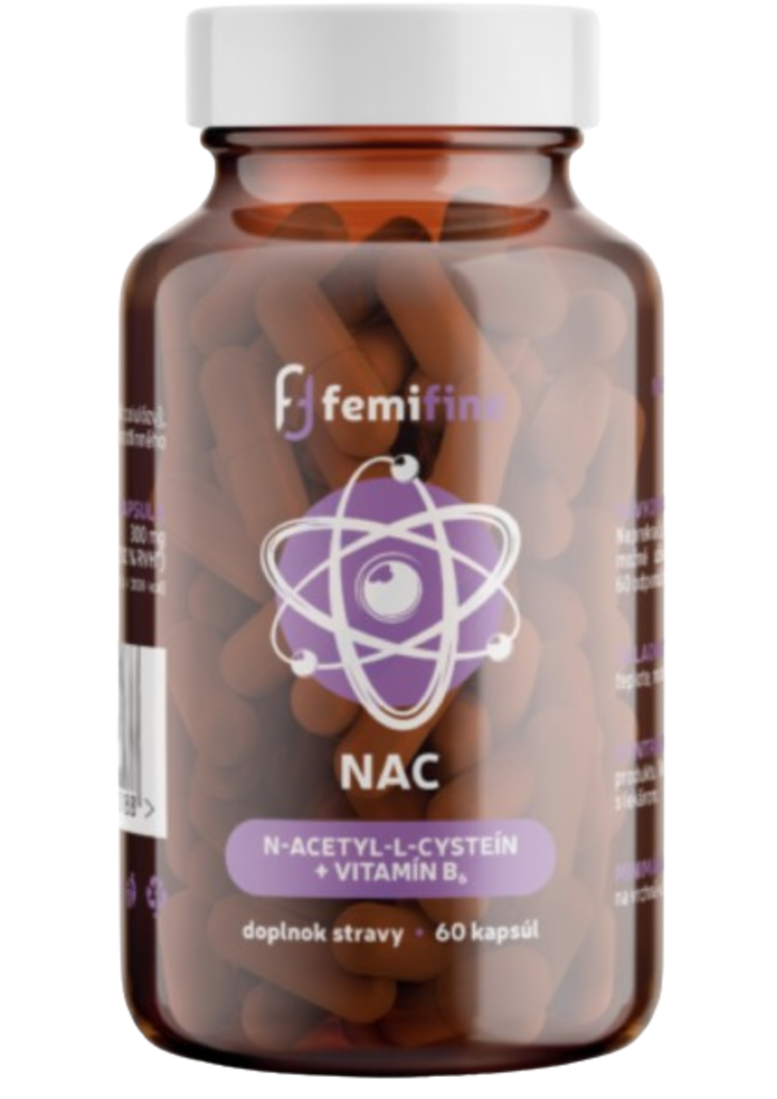 NAC – хранителна добавка на капсули