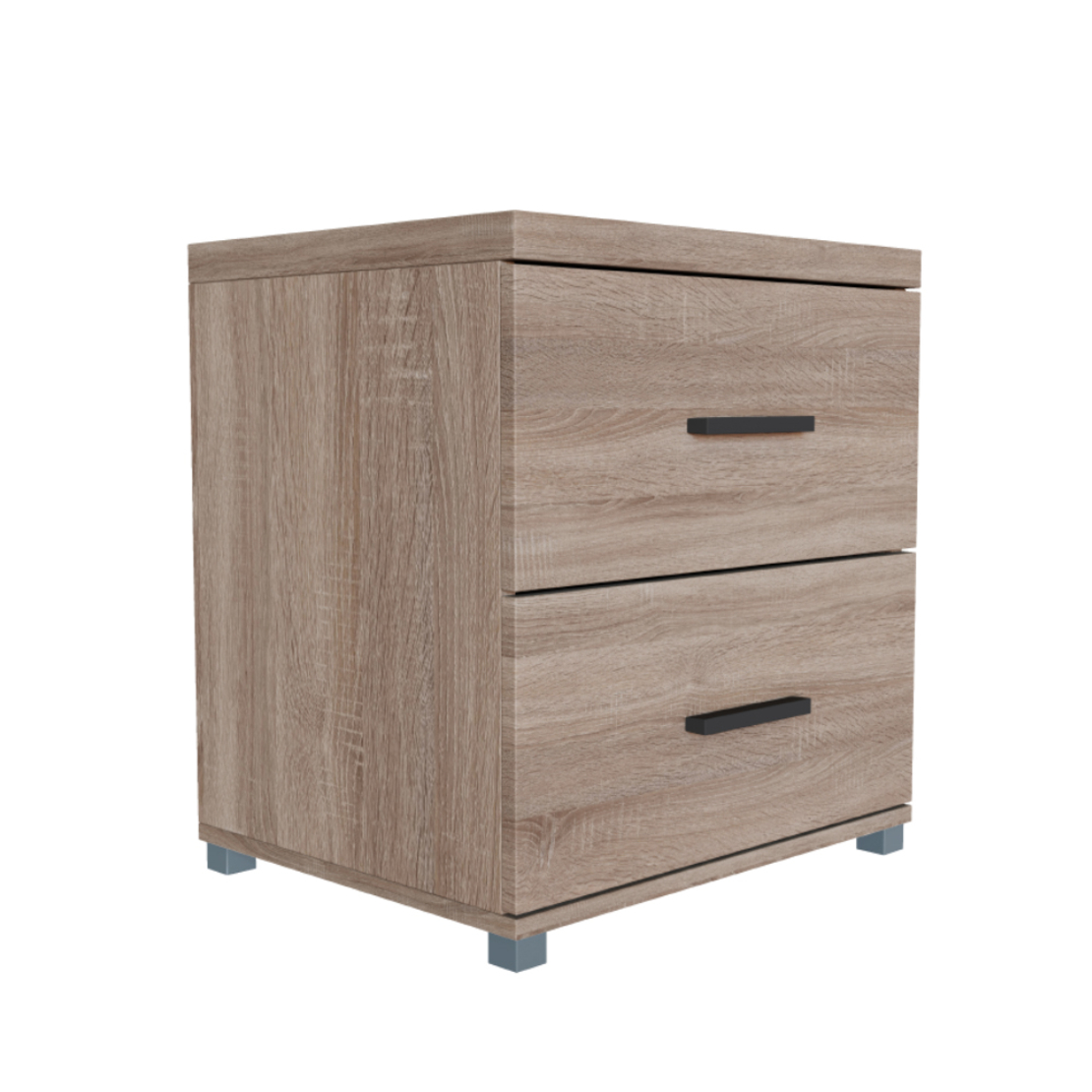 MILKY NIGHTSTAND HONEYCOMB SONOMA CHIPBOARD WITH MELAMINE E1 PRC