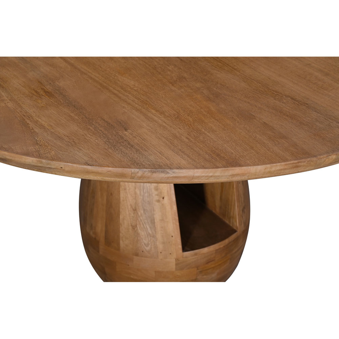 GATE TABLE SOLID WOOD MANGO NATURAL IN