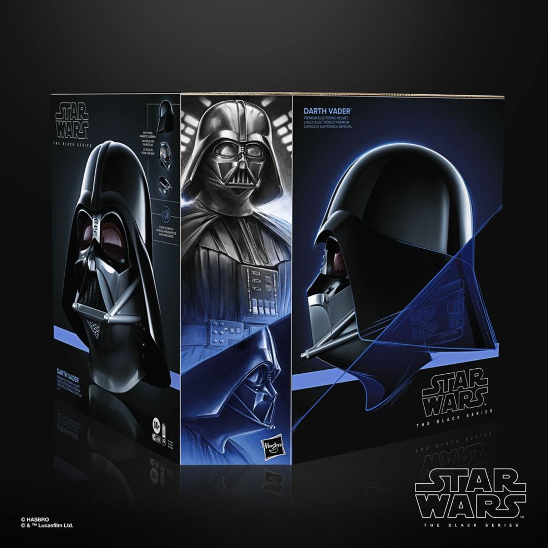 PRE-ORDER: Star Wars: Obi-Wan Kenobi Black Series Electronic Helmet - Darth Vader
