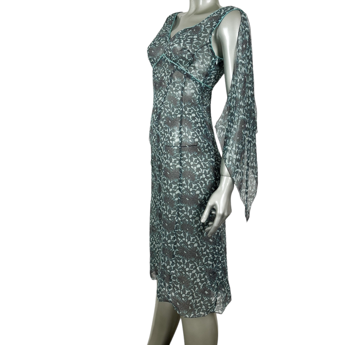 Копринена рокля Max Mara silk dress