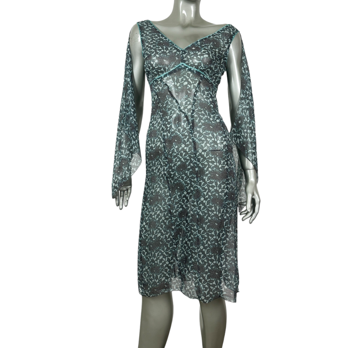 Копринена рокля Max Mara silk dress