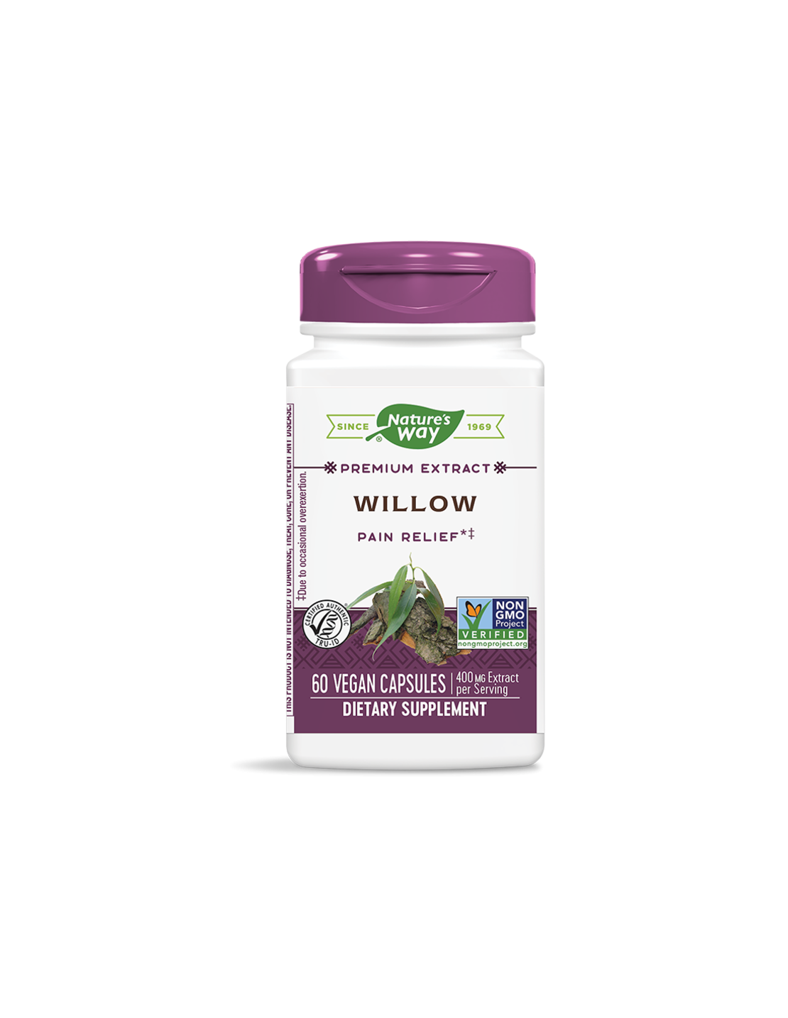 Willow/ Бяла върба 400 mg х 60 капсули Nature’s Way