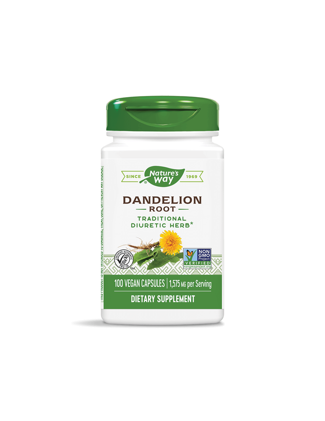 Dandelion Root/ Глухарче (корен) 525 mg х 100 капсули Nature’s Way