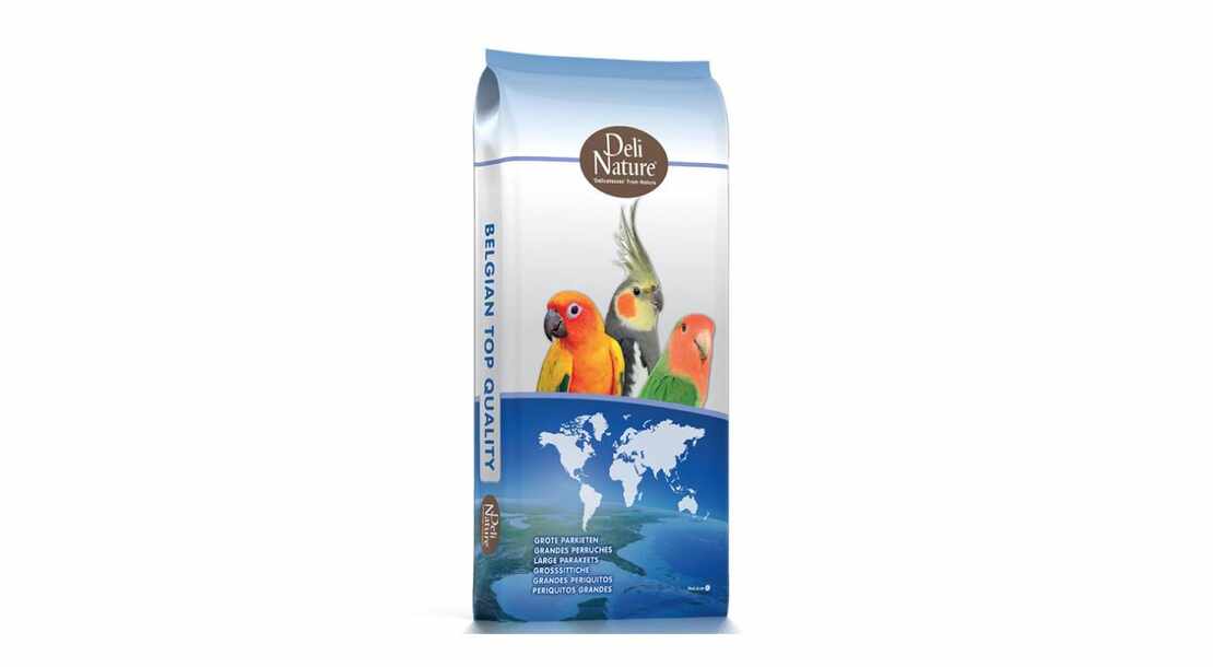 Deli Nature 73 Large Parakeets - Семенен Микс с Плодове за Средни Папагали 20 кг