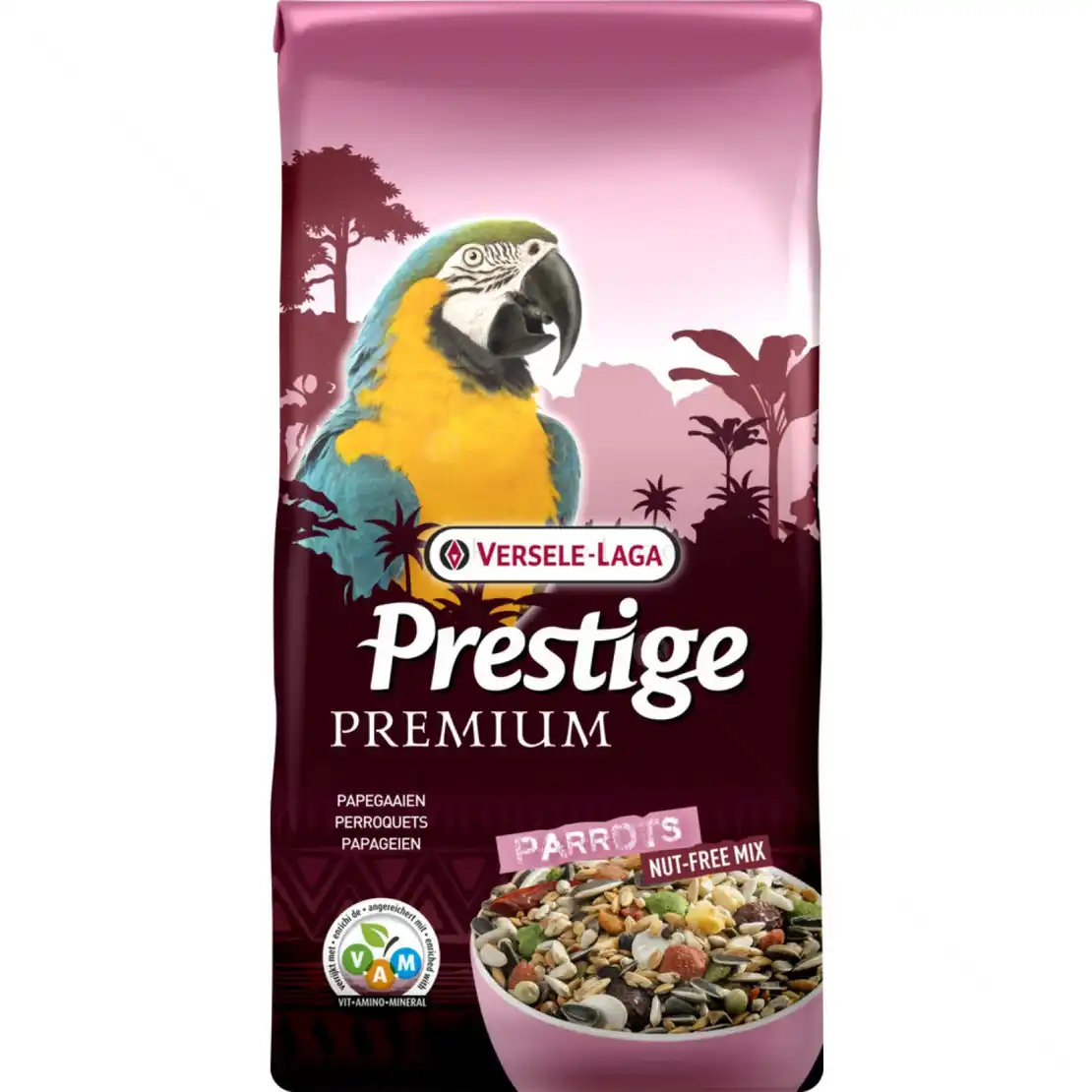 VERSELE LAGA Premium Parrots - храна за големи папагали