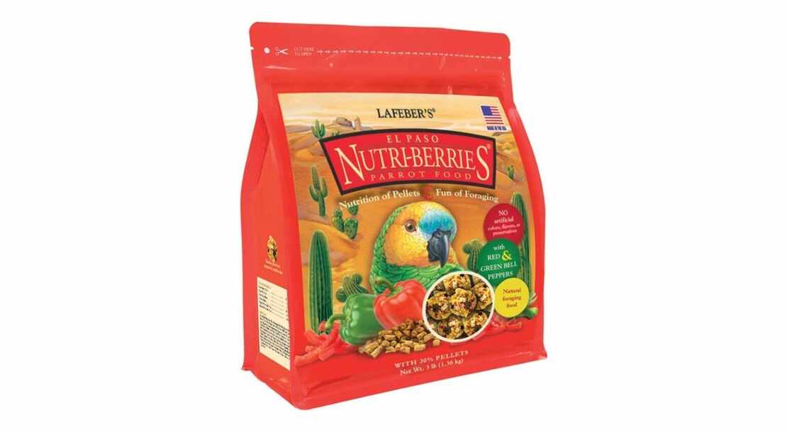Lafeber Nutri-Berries El Paso - Люти Чушки Гранули за Папагали 1.36кг
