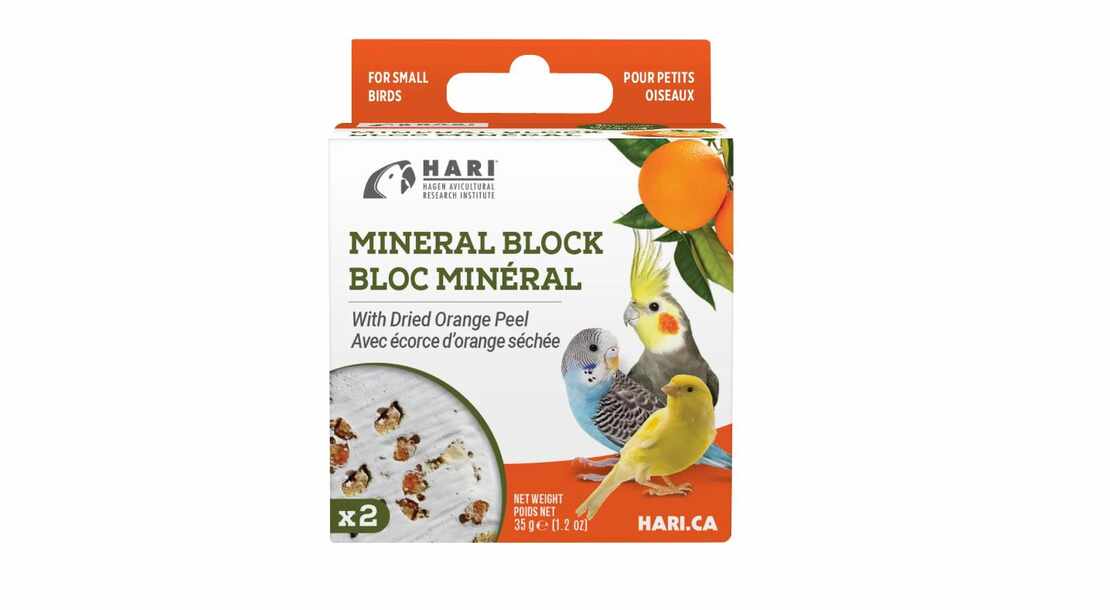HARI Минерален Блок със Сушени Портокалови Кори – 35 г (x2)