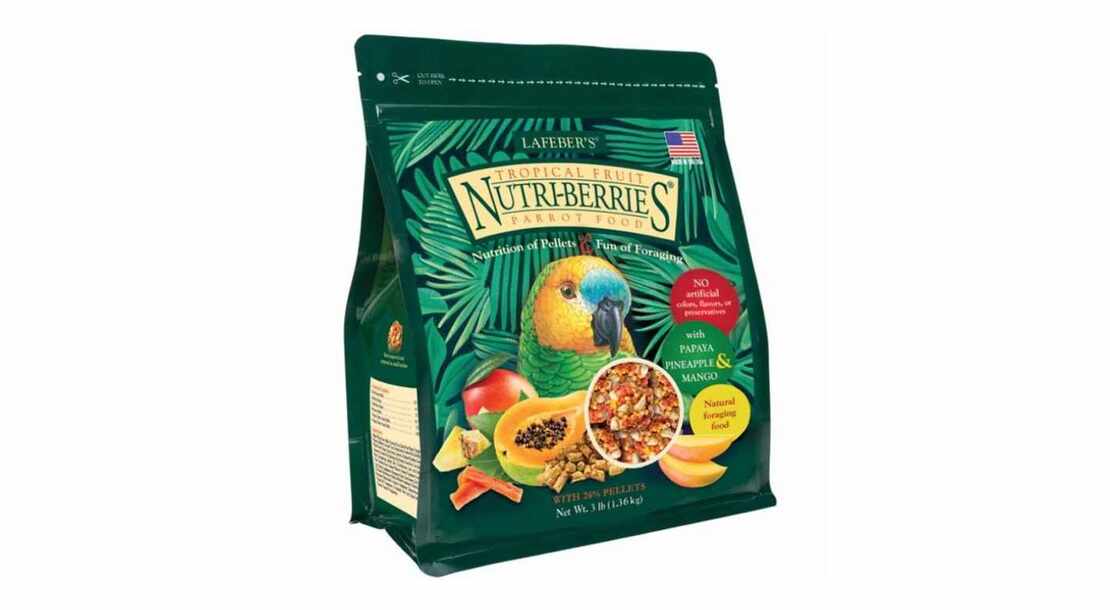 Lafeber Nutri-Berries Tropical Fruit - Плодови Гранули за Големи Папагали 1.36кг