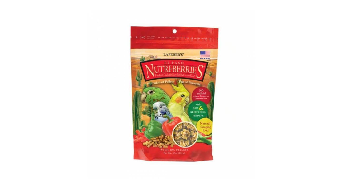 Lafeber Nutri-Berries El Paso - Храна за Корела и Вълнисти Папагалчета 284 гр