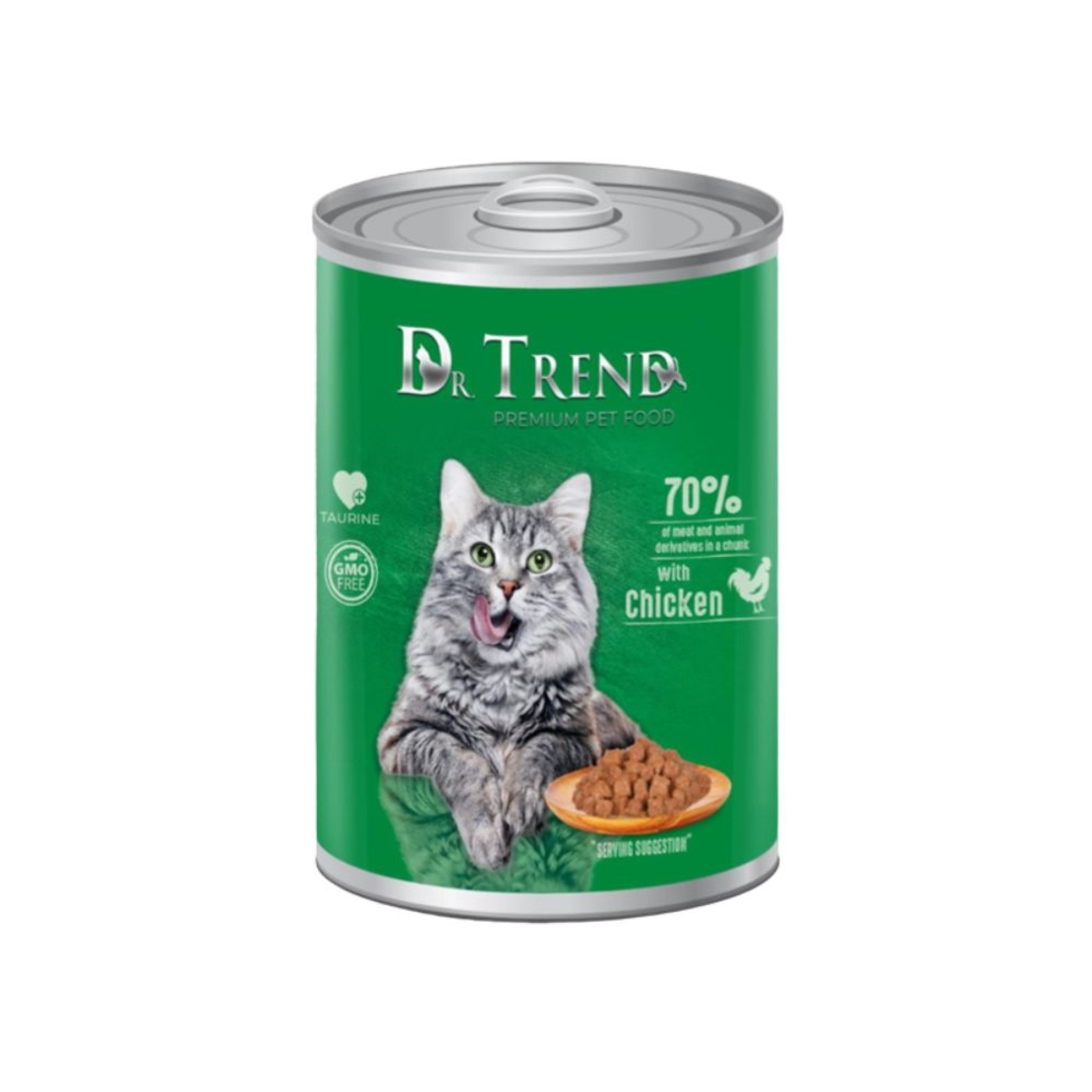 DR. TREND – КОНСЕРВА ЗА КОТКИ С ПИЛЕ